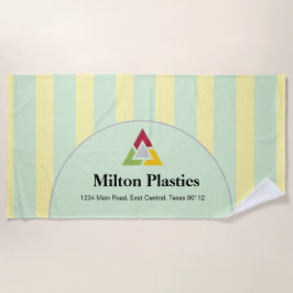 Promotional Logo Beach Towel ビーチタオル