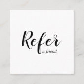 Promotional Salon Business  紹介カード (正面)