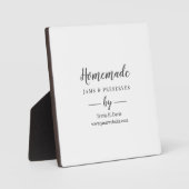 Promotional Small Honey Business  フォトプラーク (正面)