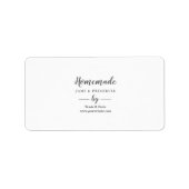 Promotional Small Honey Business  ラベル (正面)