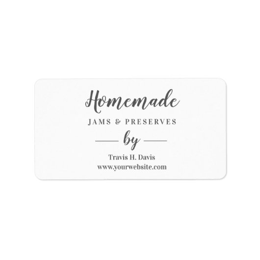 Promotional Small Honey Business  ラベル (正面)