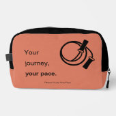 Promotional Your Journey Your Pace - Orange Black ドップキット (正面)