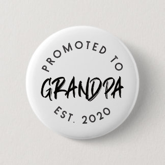 Promoved Grandpa Est.2020 缶バッジ