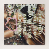 Promposal | Go to Prom with Me Question Photo ジグソーパズル (横)