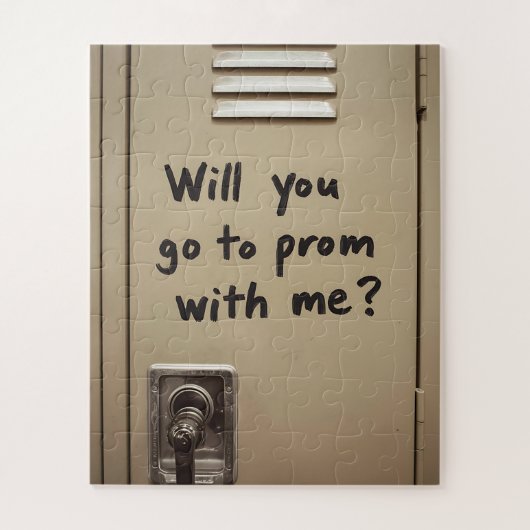 Promposal | Go to Prom with Me Question Photo ジグソーパズル (縦)