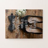 Promposal | Go to Prom with Me Yes or No? ジグソーパズル (横)