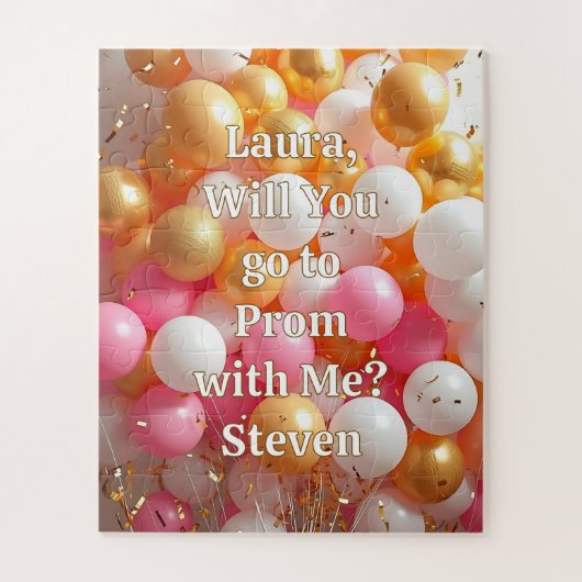 Promposal | Go to Prom with Me Yes or No? ジグソーパズル (縦)