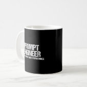 Prompt Engineer Ai Expert コーヒーマグカップ (正面左)