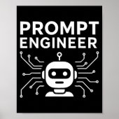 Prompt Engineer Apparel Funny Ai Tech Humor Gift  ポスター (正面)