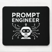 Prompt Engineer Apparel Funny Ai Tech Humor Gift  マウスパッド (正面)