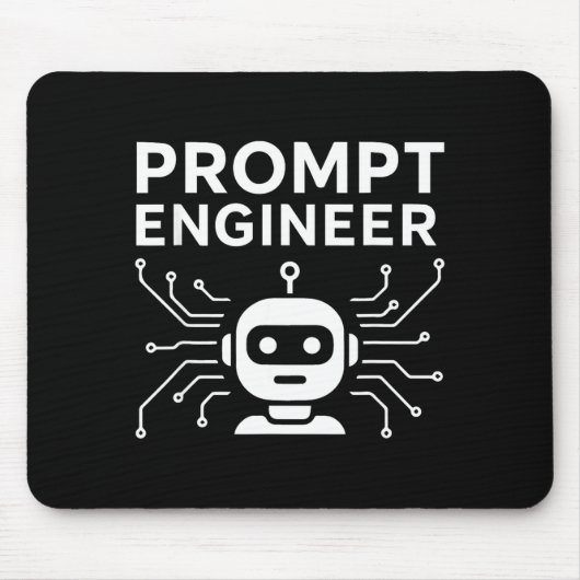 Prompt Engineer Apparel Funny Ai Tech Humor Gift  マウスパッド (正面)