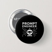 Prompt Engineer Apparel Funny Ai Tech Humor Gift 缶バッジ (正面&裏面)