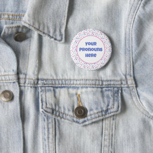 PRONONSレインボーフラストレンビエンダープライド旗 缶バッジ