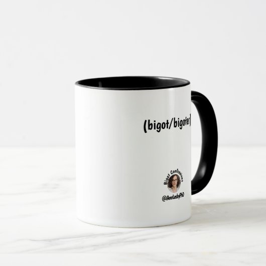 "Pronos in Bio" 11oz Bigot Mug マグカップ (正面右)