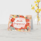 Pronta Recuperación – tarjeta de recuperación カード (黄色い花)