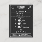 PROOF 名刺 (正面)
