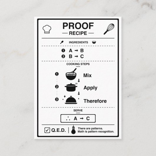 PROOF 名刺 (正面)