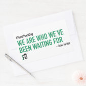 #ProofPointDay 6月ジョーダンステッカー 長方形シール (封筒)