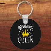 Proofreading Humor Funny Proofreading Quote Proofr キーホルダー (正面)