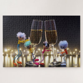 Proostende Fubby's die wat te vieren hebben. ジグソーパズル