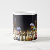 Proostende Fubby's die wat te vieren hebben. ジャンボコーヒーマグカップ (正面)