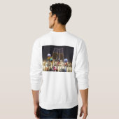 Proostende Fubby's die wat te vieren hebben. スウェットシャツ (裏面フル)