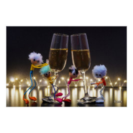 Proostende Fubby's die wat te vieren hebben. ポスター