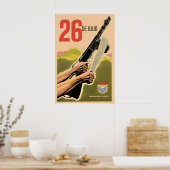 Propaganda Poster Cuba 26th of July [Attack on ポスター (キッチン)