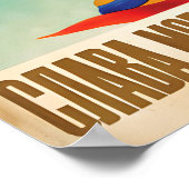 Propaganda Poster Glory to the mighty Soviet ポスター (角)