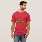 Propagandhiバンドのヴィンテージギフト Tシャツ (正面フル)