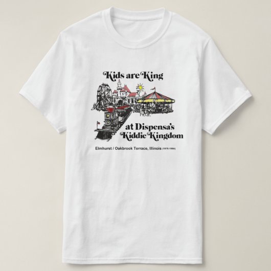 Propensa's Kiddie Kingdom, Oakbrook Terrace Tシャツ (デザイン正面)
