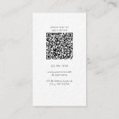 Property Management Business Card with QR Code 名刺 (裏面)