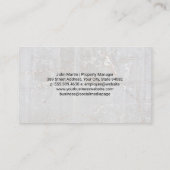 Property Management | Investment Rentals 名刺 (裏面)