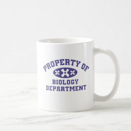 Property Of Biology Department (Purple) Mug コーヒーマグカップ