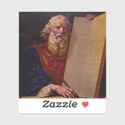 Prophet Moses on Mount Sinai – High-Fidelity Epic  シール (シート)