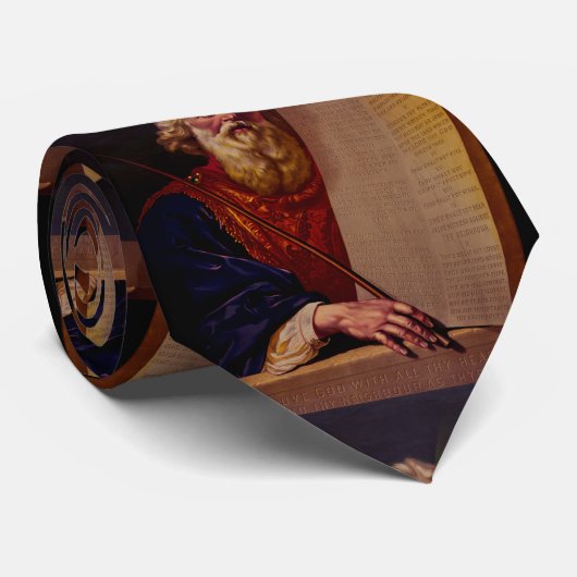 Prophet Moses on Mount Sinai – High-Fidelity Epic  ネクタイ (ロール)