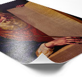 Prophet Moses on Mount Sinai – High-Fidelity Epic  フォトプリント (角)