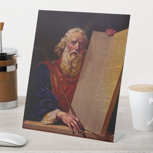 Prophet Moses on Mount Sinai – High-Fidelity Epic  台座サイン (インサイチュ)