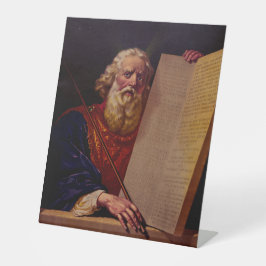 Prophet Moses on Mount Sinai – High-Fidelity Epic  台座サイン