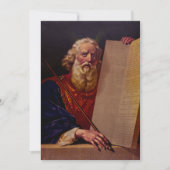 Prophet Moses on Mount Sinai – High-Fidelity Epic  招待状 (正面)