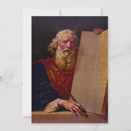 Prophet Moses on Mount Sinai – High-Fidelity Epic  招待状