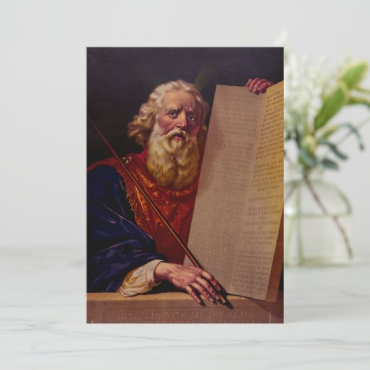 Prophet Moses on Mount Sinai – High-Fidelity Epic 招待状 (スタンド正面)