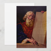 Prophet Moses on Mount Sinai – High-Fidelity Epic 招待状 (正面/裏面)