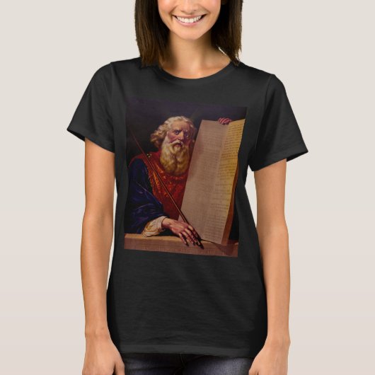 Prophet Moses on Mount Sinai – High-Fidelity Epic  Tシャツ (正面)