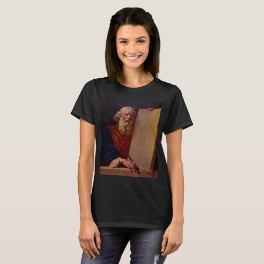 Prophet Moses on Mount Sinai – High-Fidelity Epic  Tシャツ (正面フル)