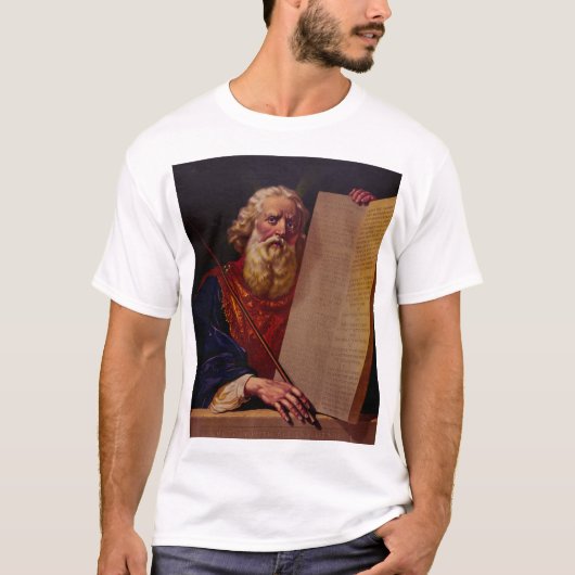 Prophet Moses on Mount Sinai – High-Fidelity Epic Tシャツ (正面)