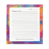 Propheticメモ帳 ノートパッド (正面)