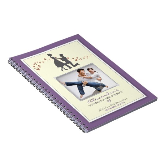 Proposal Bride's Notebook （紫） ノートブック (右側)