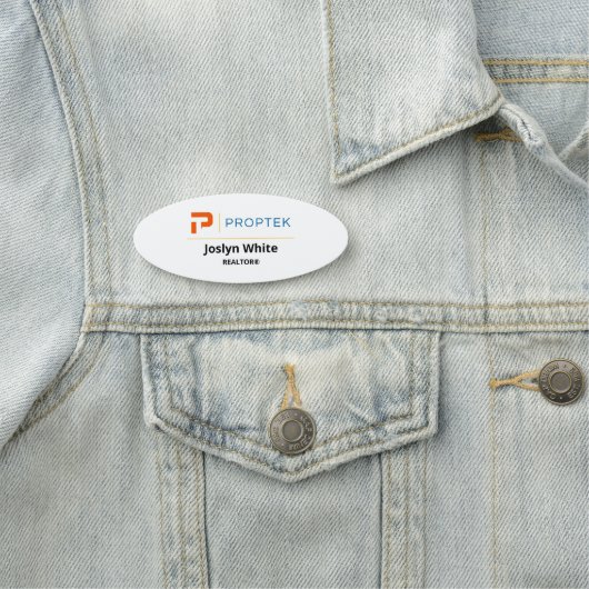 PropTek名タグ楕円 名札 (インサイチュ)