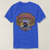PropWash Brewing Co Hydravion Radial Red DHC2 Beav Tシャツ (デザイン正面)